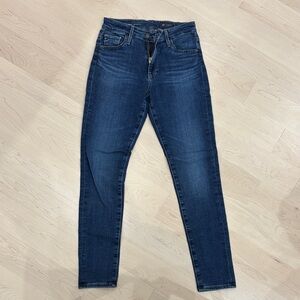 AG Adriano Goldschmied Dark Blue Skinny Jeans